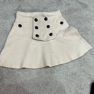 LUCY PARIS KNIT CIRCLE SKIRT